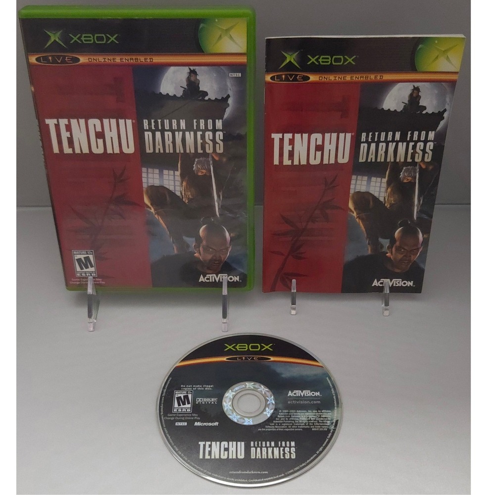 Tenchu: Return from Darkness - Original Xbox - Complete in Box (CIB) - Tested